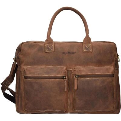 Greenburry Laptoptasche Vintage 1674 Business-Officebag (16"), Notebooktasche, Braun Greenburry Laptoptasche Vintage 1674 Business-Officebag (16"), Notebooktasche, Braun