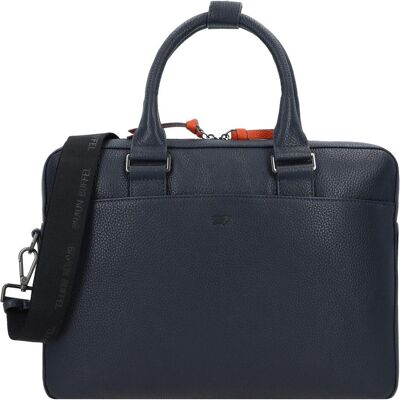 Braun Büffel Novara Aktentasche Leder 38 cm Laptopfach (14"), Notebooktasche, Blau Braun Büffel Novara Aktentasche Leder 38 cm Laptopfach (14"), Notebooktasche, Blau