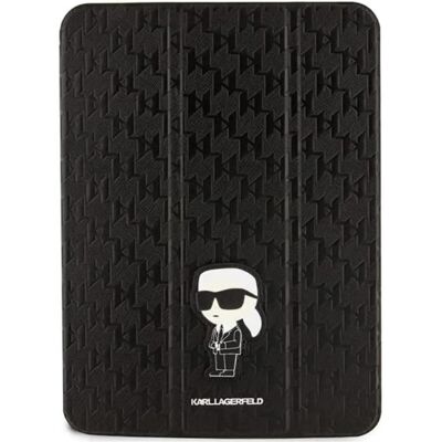 Karl Lagerfeld iPad-Hülle - Monogramm Saffiano Leder 10,9" Karl Lagerfeld iPad-Hülle - Monogramm Saffiano Leder 10,9"