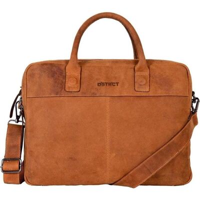 DSTRCT Wall Street 2 Vaks Lernlaptop -Tasche - 15,6 Zoll - Cognac (15.60"), Notebooktasche, Braun DSTRCT Wall Street 2 Vaks Lernlaptop -Tasche - 15,6 Zoll - Cognac (15.60"), Notebooktasche, Braun