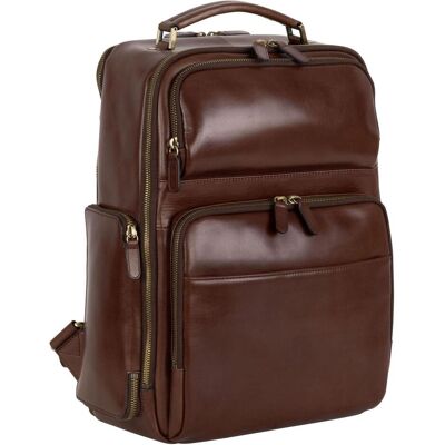 Leonhard Heyden - Cambridge - Red - Leder - Backpack Leonhard Heyden - Cambridge - Red - Leder - Backpack