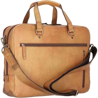 Jost Randers Aktentasche Leder 39 cm Laptopfach (16.14"), Notebooktasche, Braun Jost Randers Aktentasche Leder 39 cm Laptopfach (16.14"), Notebooktasche, Braun