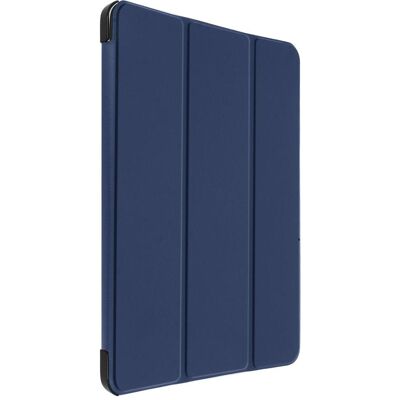 Apple iPad Air 2020 Eco-Leder Tri-Fold Hülle - Dunkelblau Apple iPad Air 2020 Eco-Leder Tri-Fold Hülle - Dunkelblau