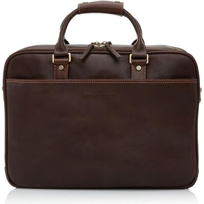 Castelijn & Beerens & Beerens Lederen Laptoptas 15.6 Mokka 689476 (17.32"), Notebooktasche, Braun Castelijn & Beerens & Beerens Lederen Laptoptas 15.6 Mokka 689476 (17.32"), Notebooktasche, Braun