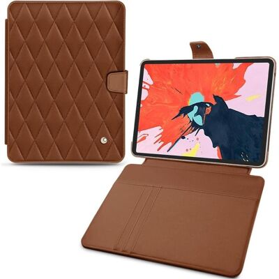 Noreve Lederschutzhülle Wallet (Apple iPad Pro 12.9 2015, Apple iPad Pro 12.9 2017, Apple iPad Pro 12.9 2018, Apple iPad Pro 12.9 2020), Tablet Hülle, Braun Noreve Lederschutzhülle Wallet (Apple iPad Pro 12.9 2015, Apple iPad Pro 12.9 2017, Apple iPad Pro 12.9 2018, Apple iPad Pro 12.9 2020), Tablet Hülle, Braun