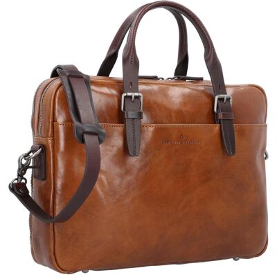 Castelijn & Beerens Rien Aktentasche RFID Leder 41 cm Laptopfach (15.55"), Notebooktasche, Braun Castelijn & Beerens Rien Aktentasche RFID Leder 41 cm Laptopfach (15.55"), Notebooktasche, Braun