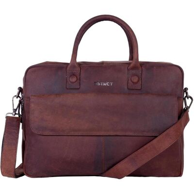 DSTRCT Wall Street Business Laptop Bag 17 " Brown (17.30"), Notebooktasche, Braun DSTRCT Wall Street Business Laptop Bag 17 " Brown (17.30"), Notebooktasche, Braun