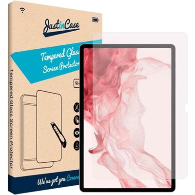 Just in Case Tempered Glass Samsung Galaxy Tab S8 Plus (1 Stk., Samsung Galaxy Tab S8+), Tablet Schutzfolie Just in Case Tempered Glass Samsung Galaxy Tab S8 Plus (1 Stk., Samsung Galaxy Tab S8+), Tablet Schutzfolie