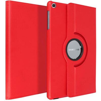 Avizar Galaxy Tab A 10.1 2019 Stoßfeste Klapphülle - Rot Avizar Galaxy Tab A 10.1 2019 Stoßfeste Klapphülle - Rot