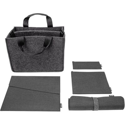 Sigel Starter bundle bag accessories (14"), Notebooktasche, Grau Sigel Starter bundle bag accessories (14"), Notebooktasche, Grau