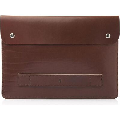 Castelijn & Beerens Laptophülle Leder 35.5 cm (15.75"), Notebooktasche, Braun Castelijn & Beerens Laptophülle Leder 35.5 cm (15.75"), Notebooktasche, Braun