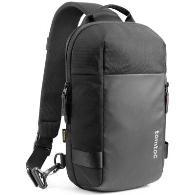 tomtoc - Crossbody Sling Bag (T24S1D1) - with Multiple Pockets, 7l, 11 inch - Black (Apple iPad Pro 11 2021, Huawei MatePad Pro 11 (2022)), Tablet Hülle, Schwarz tomtoc - Crossbody Sling Bag (T24S1D1) - with Multiple Pockets, 7l, 11 inch - Black (Apple iPad Pro 11 2021, Huawei MatePad Pro 11 (2022)), Tablet Hülle, Schwarz