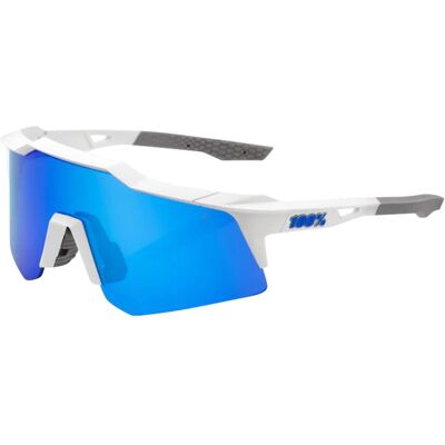 100%, Unisex, Sportbrille, Brille Speedcraft XS Matte (Matte Weiss, Weiss, Weiß-blau, Blau, blue ML), Weiss 100%, Unisex, Sportbrille, Brille Speedcraft XS Matte (Matte Weiss, Weiss, Weiß-blau, Blau, blue ML), Weiss