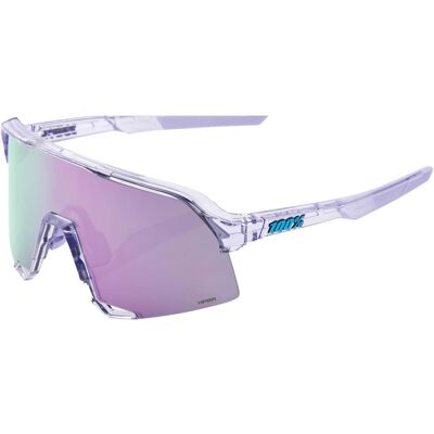 100%, Herren, Sportbrille, Brille (Polished Translucent Lavender, HiPER Lavender Mirror), Violett 100%, Herren, Sportbrille, Brille (Polished Translucent Lavender, HiPER Lavender Mirror), Violett