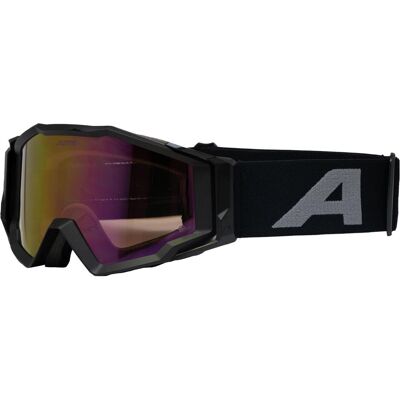 Alpina, Unisex, Sportbrille, Circus Q-Lite (Black Matt, Red), Schwarz Alpina, Unisex, Sportbrille, Circus Q-Lite (Black Matt, Red), Schwarz