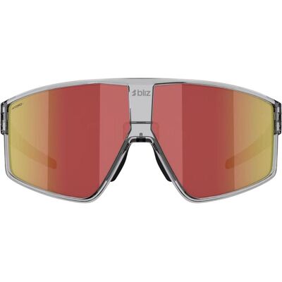 Bliz, Unisex, Sportbrille, P002 (Transparent Grau, Brown w Red Multi), Grau Bliz, Unisex, Sportbrille, P002 (Transparent Grau, Brown w Red Multi), Grau