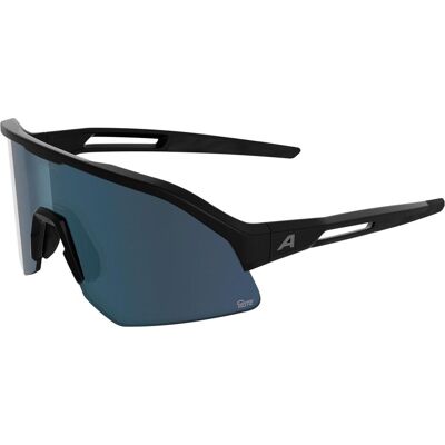 Alpina, Unisex, Sportbrille, Sonic HR M Q-Lite (Black Matt, Mirror Blue), Schwarz Alpina, Unisex, Sportbrille, Sonic HR M Q-Lite (Black Matt, Mirror Blue), Schwarz