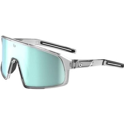 Bollé, Unisex, Sportbrille, Striver S3 (Crystal Black, TNS Ice), Schwarz, Türkis, Grau Bollé, Unisex, Sportbrille, Striver S3 (Crystal Black, TNS Ice), Schwarz, Türkis, Grau