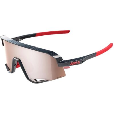 100%, Unisex, Sportbrille, Slendale - Gloss Crabon Fiber - HiPPER Crimson-Silver L (Gloss Carbon Fiber, Silber), Schwarz 100%, Unisex, Sportbrille, Slendale - Gloss Crabon Fiber - HiPPER Crimson-Silver L (Gloss Carbon Fiber, Silber), Schwarz