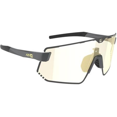 AZR, Unisex, Sportbrille, Kromic Flash RX Cat 1-3 - Fahrradbrille (Carbon Matt, Iris Gold, Iris Gold), Gold, Schwarz AZR, Unisex, Sportbrille, Kromic Flash RX Cat 1-3 - Fahrradbrille (Carbon Matt, Iris Gold, Iris Gold), Gold, Schwarz