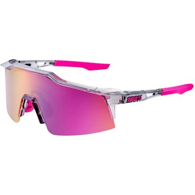 100%, Unisex, Sportbrille, Brille Speedcraft SL (Translucent grey, Purple), Grau, Pink, Mehrfarbig 100%, Unisex, Sportbrille, Brille Speedcraft SL (Translucent grey, Purple), Grau, Pink, Mehrfarbig