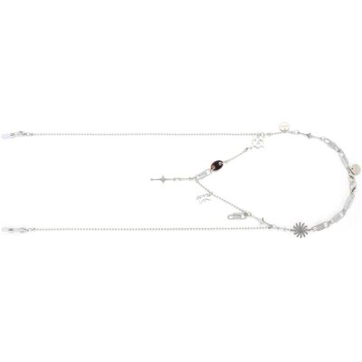 Komono, Unisex, Brillenkette, Pulsar, Silber Komono, Unisex, Brillenkette, Pulsar, Silber
