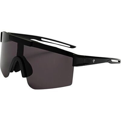 CHPO, Unisex, Sportbrille, Luca (Black, blue platinum, Black), Schwarz CHPO, Unisex, Sportbrille, Luca (Black, blue platinum, Black), Schwarz