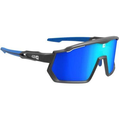 AZR, Unisex, Sportbrille, Kromic Pro Race RX CAT 0/3 (Black, irisierend blau, Blau), Blau, Schwarz AZR, Unisex, Sportbrille, Kromic Pro Race RX CAT 0/3 (Black, irisierend blau, Blau), Blau, Schwarz