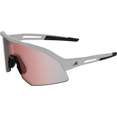 Alpina, Unisex, Sportbrille, Sonic HR M QV (White Matt, Quattroflex, Rainbow, varioflex black, X-Mirror), Weiss Alpina, Unisex, Sportbrille, Sonic HR M QV (White Matt, Quattroflex, Rainbow, varioflex black, X-Mirror), Weiss