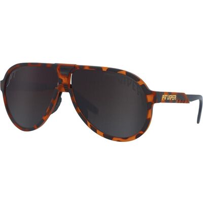 Pit Viper, Unisex, Sportbrille, The Jethawk The Landlocked Polarized (braun-schwarz, PC Polycarbonat), Braun Pit Viper, Unisex, Sportbrille, The Jethawk The Landlocked Polarized (braun-schwarz, PC Polycarbonat), Braun