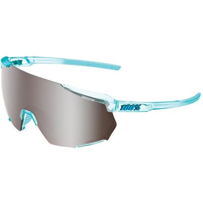 100%, Unisex, Sportbrille, Brille Racetrap 3.0 Polished Transl Mint-HiPE (Violett, HiPER silber), Türkis 100%, Unisex, Sportbrille, Brille Racetrap 3.0 Polished Transl Mint-HiPE (Violett, HiPER silber), Türkis