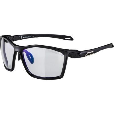 Alpina, Unisex, Sportbrille, Twist Five V (Schwarz, Blau), Schwarz Alpina, Unisex, Sportbrille, Twist Five V (Schwarz, Blau), Schwarz