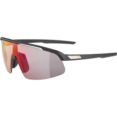Alpina, Unisex, Sportbrille, Turbo Pro S Qv (Black Matt, Rainbow), Schwarz Alpina, Unisex, Sportbrille, Turbo Pro S Qv (Black Matt, Rainbow), Schwarz