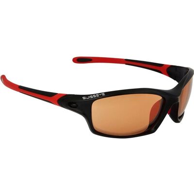 Swiss Eye, Unisex, Sportbrille, Grip (Black Matt, Red, Orange, Smoke), Schwarz Swiss Eye, Unisex, Sportbrille, Grip (Black Matt, Red, Orange, Smoke), Schwarz