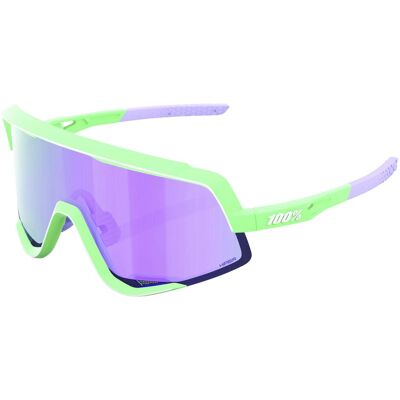 100%, Unisex, Sportbrille, Brille Glendale (Soft Tact Mint, HiPER Lavender Mirror), Türkis 100%, Unisex, Sportbrille, Brille Glendale (Soft Tact Mint, HiPER Lavender Mirror), Türkis