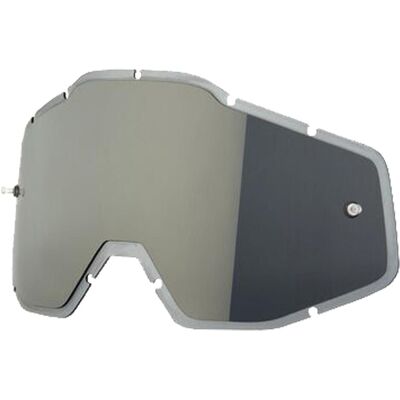100%, Herren, Sportbrille, silber/getönt, antifog behandelt (Getönt, Silber, Getönt, Silber), Silber 100%, Herren, Sportbrille, silber/getönt, antifog behandelt (Getönt, Silber, Getönt, Silber), Silber