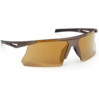Adidas Unisex, Sportbrille, Dunamis BI Mirror S3 (Matte Dark Brown, Braun), Braun, Beige Adidas Unisex, Sportbrille, Dunamis BI Mirror S3 (Matte Dark Brown, Braun), Braun, Beige
