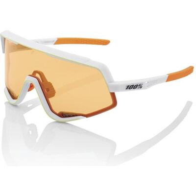 100%, Sportbrille, Glendale Sport Performance Radsport-Sonnenbrille (Soft Tact Oxydfire White – Persimmon Linse) (Soft Tact Oxydfire White, Oxyfire White), Mehrfarbig 100%, Sportbrille, Glendale Sport Performance Radsport-Sonnenbrille (Soft Tact Oxydfire White – Persimmon Linse) (Soft Tact Oxydfire White, Oxyfire White), Mehrfarbig