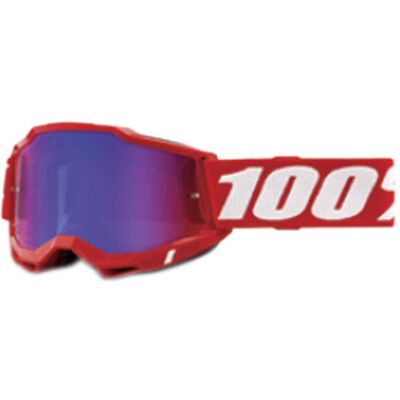 100%, Unisex, Sportbrille, ACCURI 2 JUNIOR Goggle Red (Red, Mirror Red), Rot 100%, Unisex, Sportbrille, ACCURI 2 JUNIOR Goggle Red (Red, Mirror Red), Rot