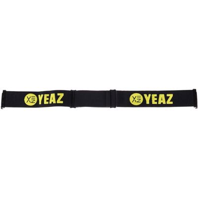 Yeaz, Unisex, Sportbrille, XTRM Summit Kopfband (Black, Gelb), Schwarz, Gelb Yeaz, Unisex, Sportbrille, XTRM Summit Kopfband (Black, Gelb), Schwarz, Gelb