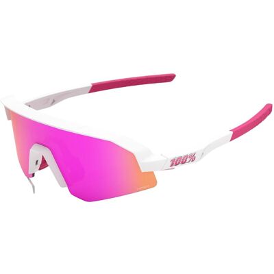 100%, Unisex, Sportbrille, SLENDALE YOUTH Matte White/Pink - HiPER Vital Pink Mirror Lens (Pink, White Matt, Pink), Weiss, Pink 100%, Unisex, Sportbrille, SLENDALE YOUTH Matte White/Pink - HiPER Vital Pink Mirror Lens (Pink, White Matt, Pink), Weiss, Pink