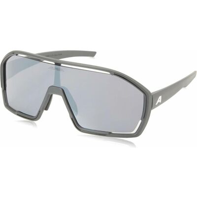 Alpina, Unisex, Sportbrille, Bonfire (Midnight-grey matt, Green), Grau Alpina, Unisex, Sportbrille, Bonfire (Midnight-grey matt, Green), Grau