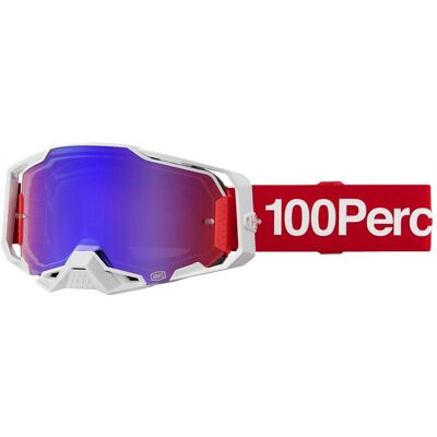 100%, Unisex, Sportbrille, Armega Goggle Corbin (Red, Weiss, Blau, Red), Blau, Rot, Weiss, Mehrfarbig 100%, Unisex, Sportbrille, Armega Goggle Corbin (Red, Weiss, Blau, Red), Blau, Rot, Weiss, Mehrfarbig