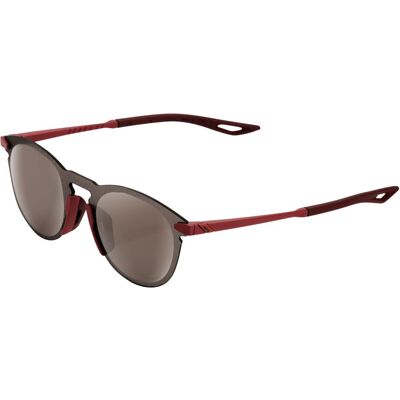 100%, Unisex, Sportbrille, Brille Legere Round Soft Tact (Soft Tact Crimson, HiPer silver mirror), Rot, Silber 100%, Unisex, Sportbrille, Brille Legere Round Soft Tact (Soft Tact Crimson, HiPer silver mirror), Rot, Silber