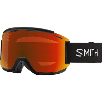 Smith, Unisex, Sportbrille, Squad MTB ChromaPop S1 + S0 (VLT 50% + 89%) (Black, everyday Red Mirror), Schwarz Smith, Unisex, Sportbrille, Squad MTB ChromaPop S1 + S0 (VLT 50% + 89%) (Black, everyday Red Mirror), Schwarz