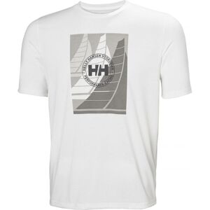 Helly Hansen Herren, Funktionsshirt, Rennen Grafik T-Shirt (M), Weiss, M Helly Hansen Herren, Funktionsshirt, Rennen Grafik T-Shirt (M), Weiss, M