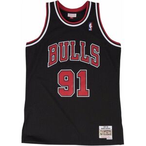 Mitchell & Ness, Herren, Sportshirt, Swingman Jersey Chicago Bulls 199798 Dennis Rodman (L), Schwarz, L Mitchell & Ness, Herren, Sportshirt, Swingman Jersey Chicago Bulls 199798 Dennis Rodman (L), Schwarz, L