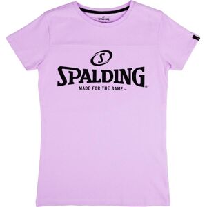 Spalding, Damen, Sportshirt, Essential Logo Tee Damen (L), Rosa, L Spalding, Damen, Sportshirt, Essential Logo Tee Damen (L), Rosa, L