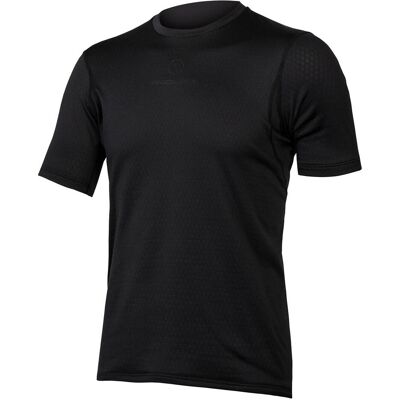 Endura, Herren, Velotrikot, Kurzarm Transloft Baselayer (M), Schwarz, M Endura, Herren, Velotrikot, Kurzarm Transloft Baselayer (M), Schwarz, M