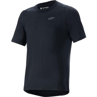Alpinestars, Herren, Velotrikot, Jersey 24 A-Dura Dri Wool Ss (M), Schwarz, M Alpinestars, Herren, Velotrikot, Jersey 24 A-Dura Dri Wool Ss (M), Schwarz, M